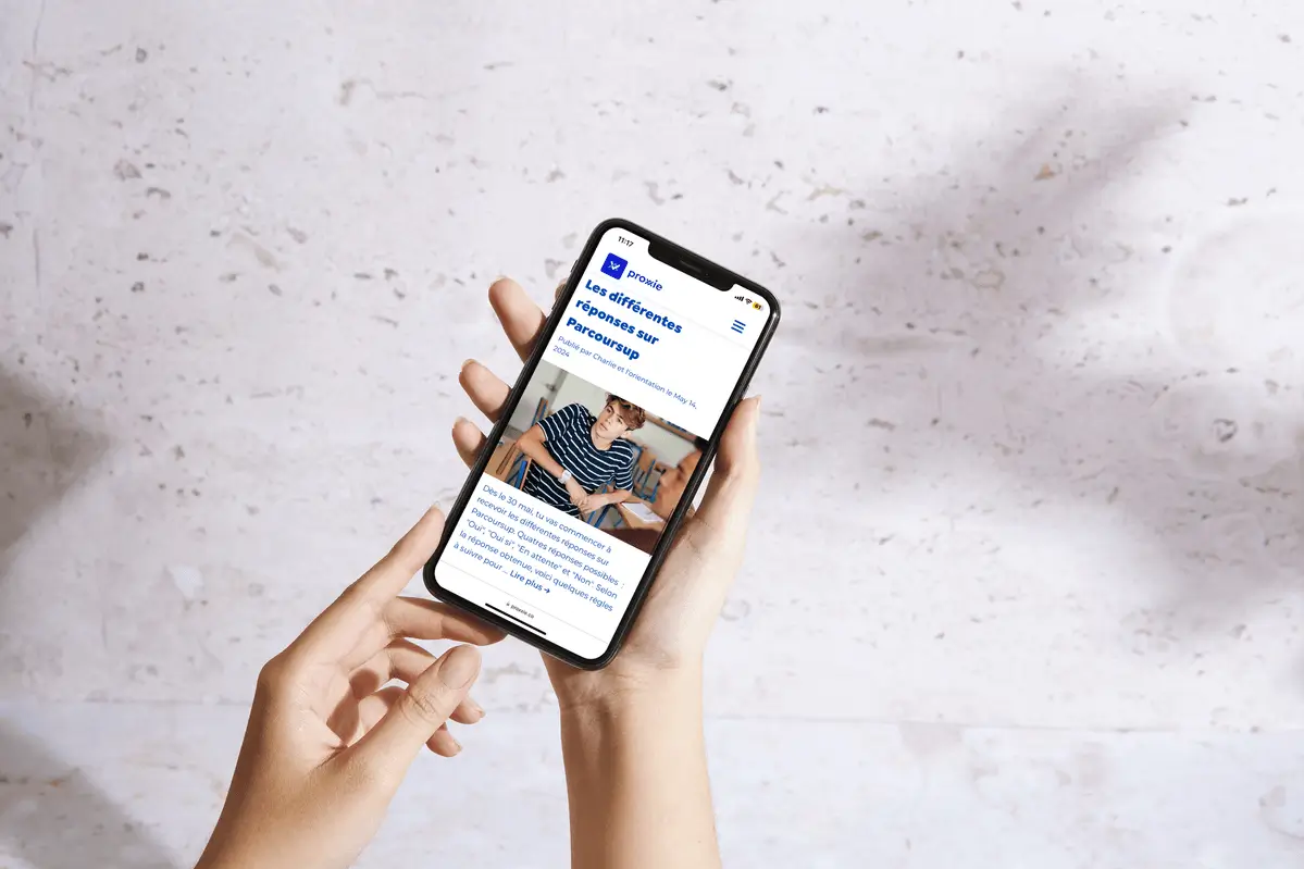Représentation d'un article sur l'outils Proxxie Ressources