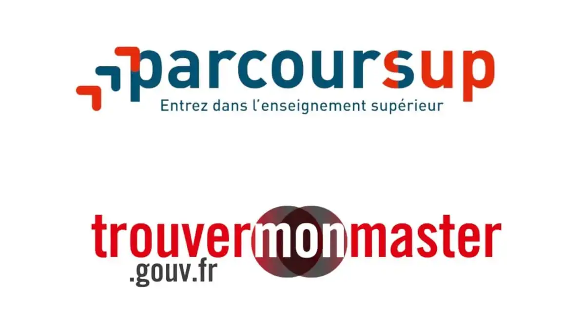Mission Proxxie - Logo de Parcoursup et celui de trouvermonmaster.gouv.fr